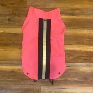 Top Paw Dog Reflective fleece lined vest Pink XL